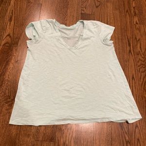 Lilly Pulitzer teal blue V neck small